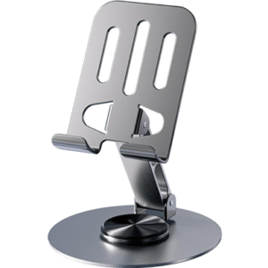 Full Metal Rotatable Foldable Desktop Stand For Mobile ‍andTablet