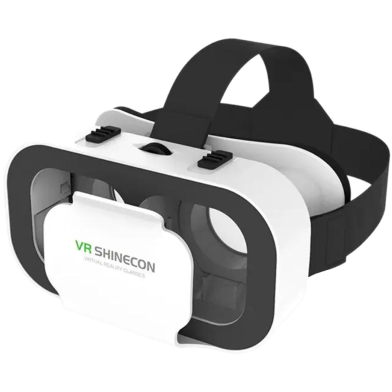 VR Shinecon Box 5 Mini Virtual Reality Headset Comfortable 3D Viewing Experience for Mobile Phones